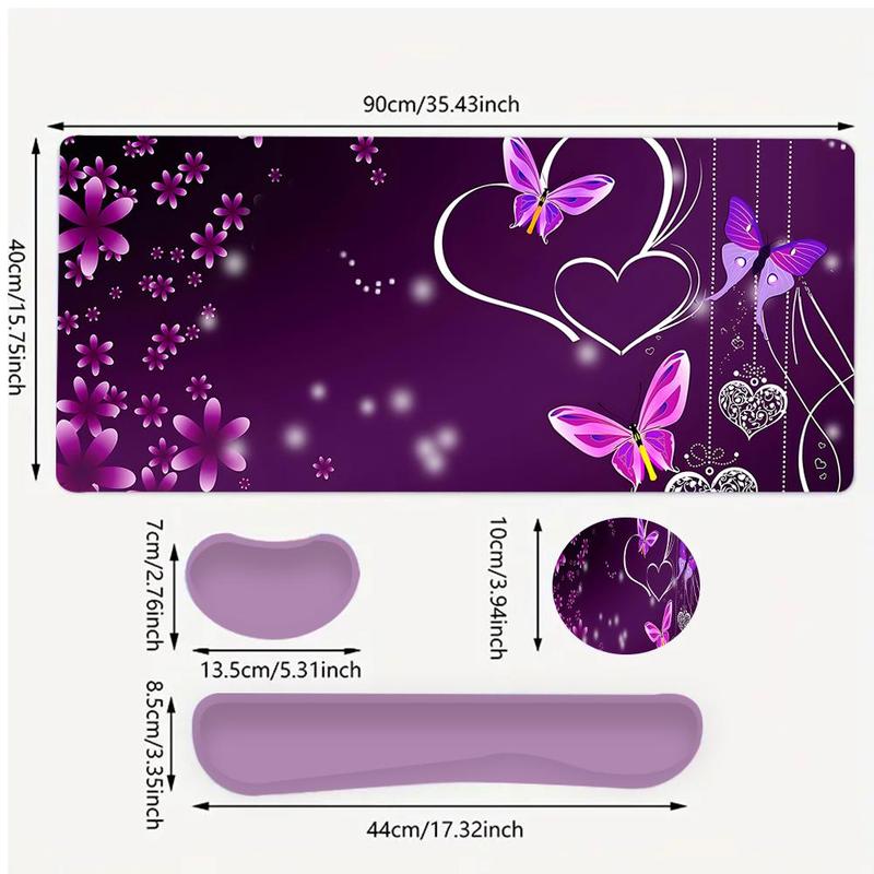 CIFBUY Abstract Purple Art 4-i - Tradescantia Purple ulasan dan harga