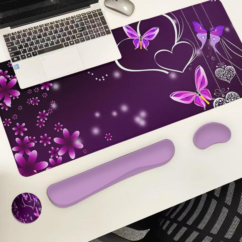 CIFBUY Abstract Purple Art 4-i - Tradescantia Purple ulasan dan harga
