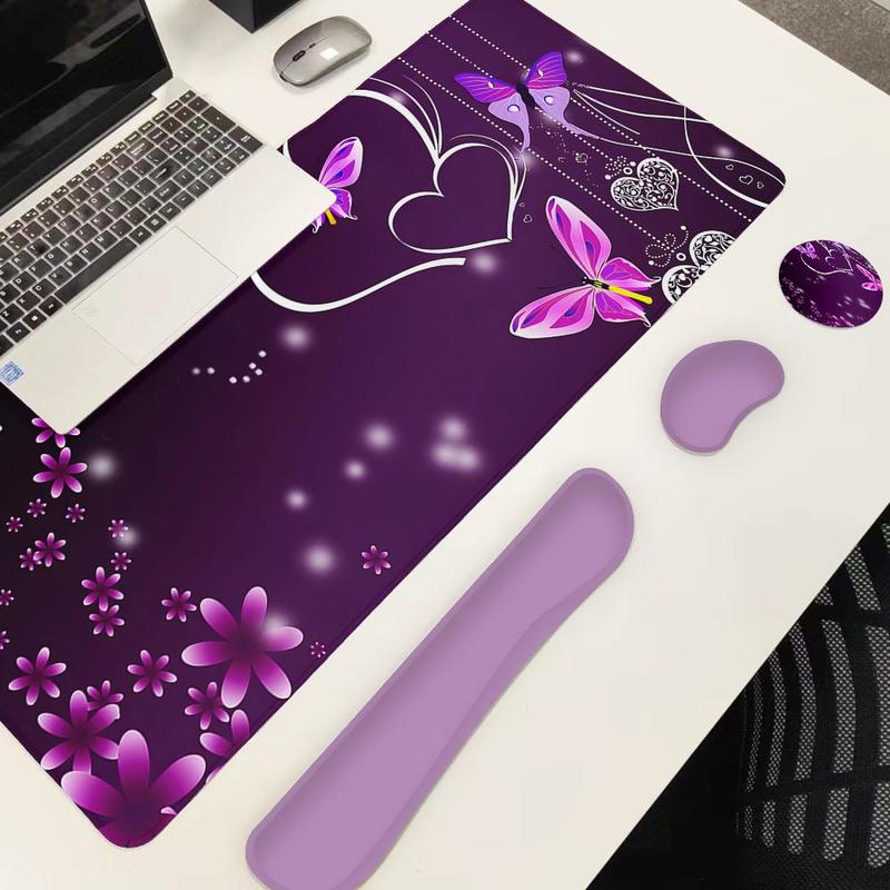 CIFBUY Abstract Purple Art 4-i - Tradescantia Purple ulasan dan harga