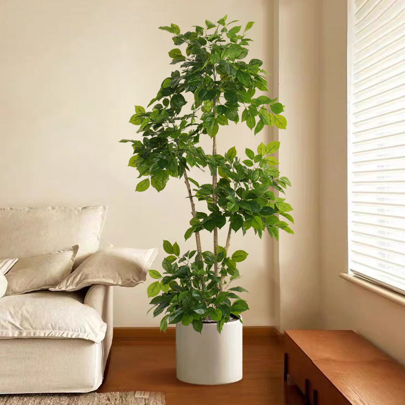 2-78in Large Fake Plants Artif - Dracaena Marginata ulasan dan harga